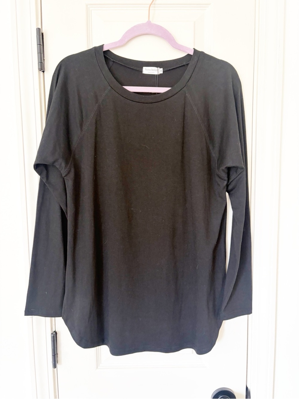 Med • NEW Black long sleeve tee newchoice Amazon